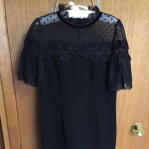 Rickie Freeman for Teri Jon Black Shift Dress